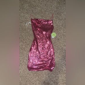 Pink Windsor Homecoming Dress